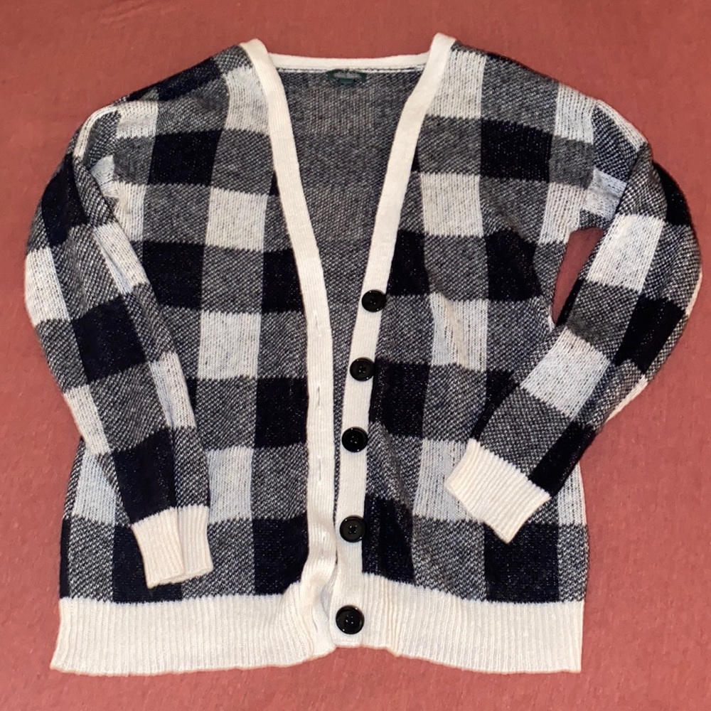 Wild Fable plaid button up cardigan